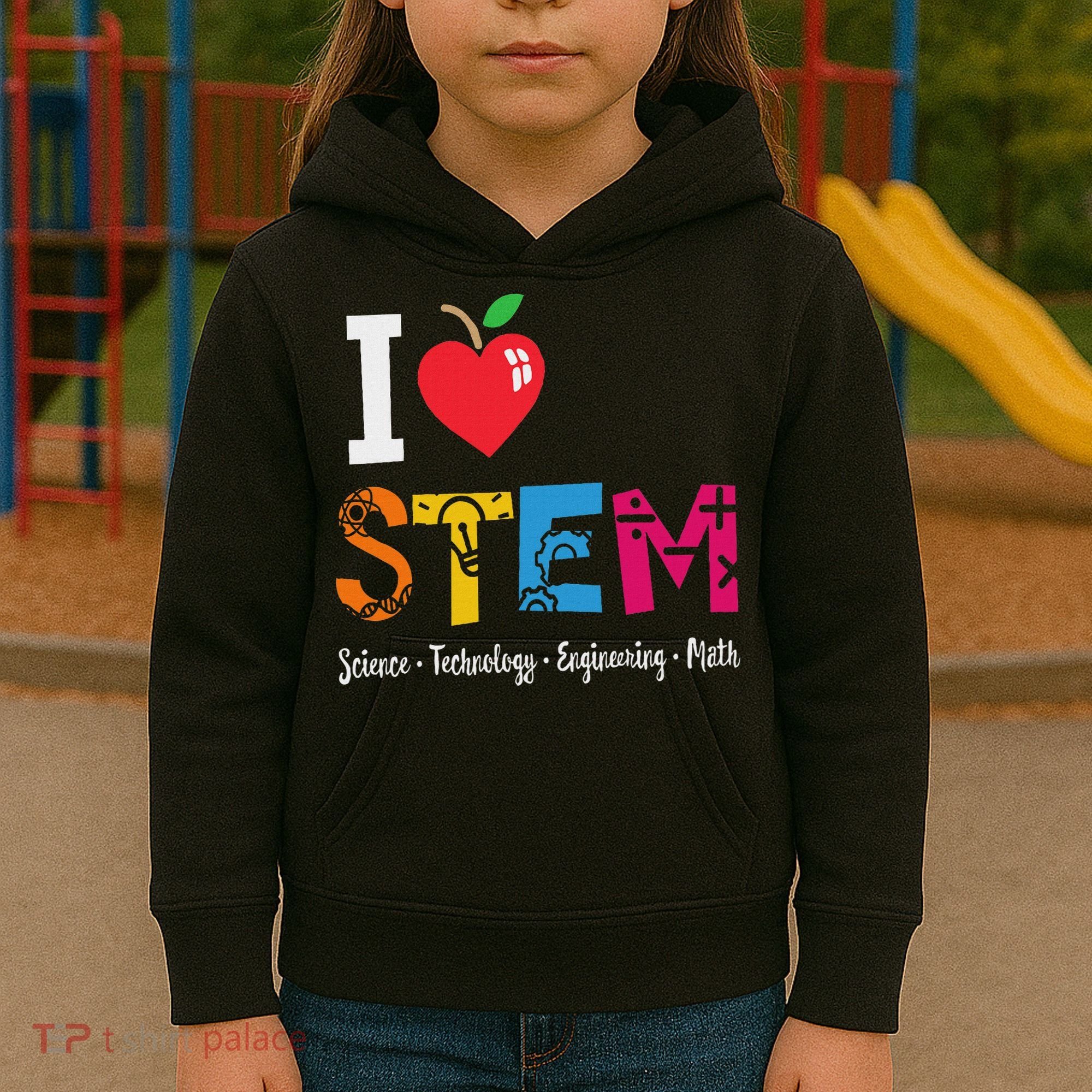 Think Outside The Box Steam Back To School Stem Teacher Kids Hoodie