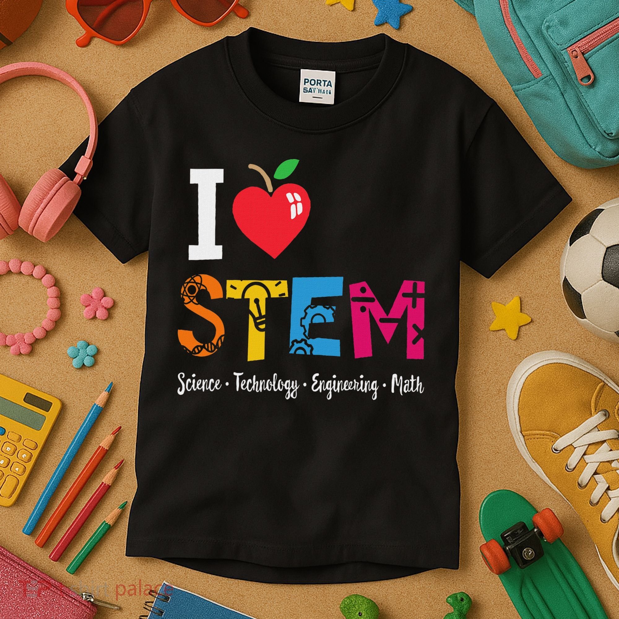 Think Outside The Box Steam Back To School Stem Teacher Kids T-Shirt