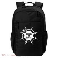 Trick Or Treat Spider Web Halloween Backpack thumb 0