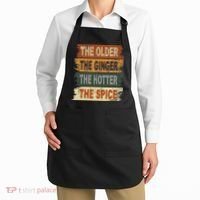 The Older The Ginger The Hotter The Spice Gift Apron thumb 2