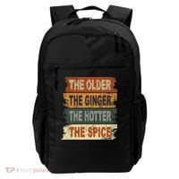 The Older The Ginger The Hotter The Spice Gift Backpack thumb 0