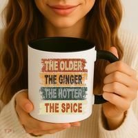 The Older The Ginger The Hotter The Spice Gift Coffee Mug thumb 3