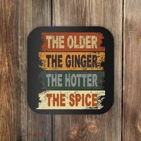 The Older The Ginger The Hotter The Spice Gift Coaster thumb 0
