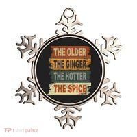 The Older The Ginger The Hotter The Spice Gift Ornament thumb 0