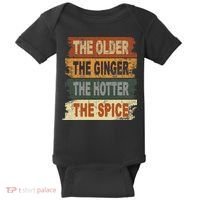 The Older The Ginger The Hotter The Spice Gift Baby Bodysuit thumb 0
