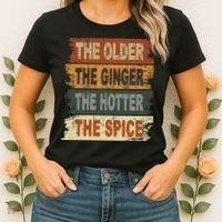 The Older The Ginger The Hotter The Spice Gift Women's T-Shirt thumb 2