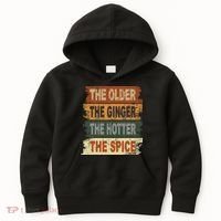 The Older The Ginger The Hotter The Spice Gift Kids Hoodie thumb 0