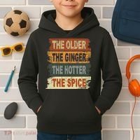 The Older The Ginger The Hotter The Spice Gift Kids Hoodie thumb 2