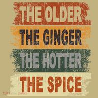 The Older The Ginger The Hotter The Spice Gift Mousepad thumb 1