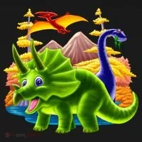 Triceratops & Others Doggie Tank thumb 4