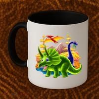 Triceratops & Others Coffee Mug thumb 2