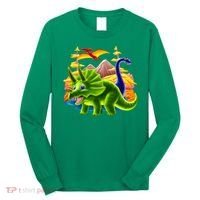 Triceratops & Others Long Sleeve Shirt thumb 0