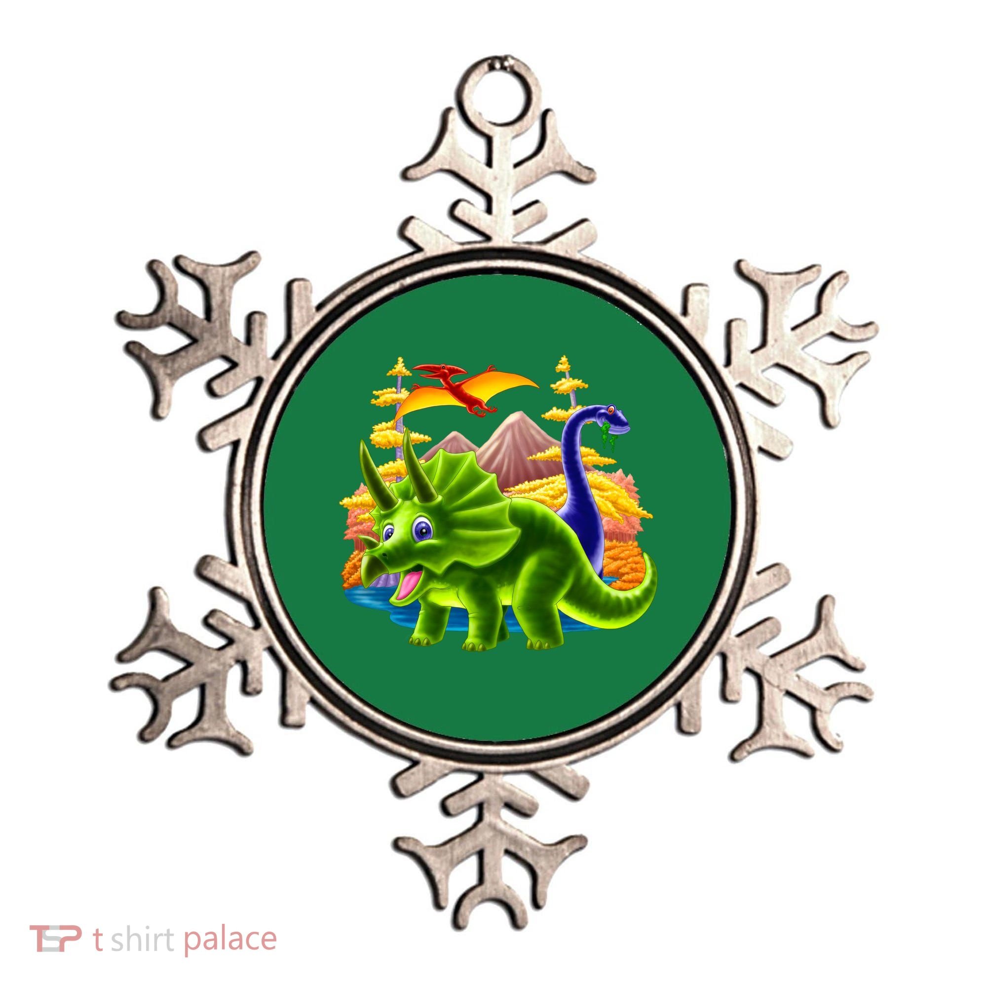 Triceratops & Others Ornament