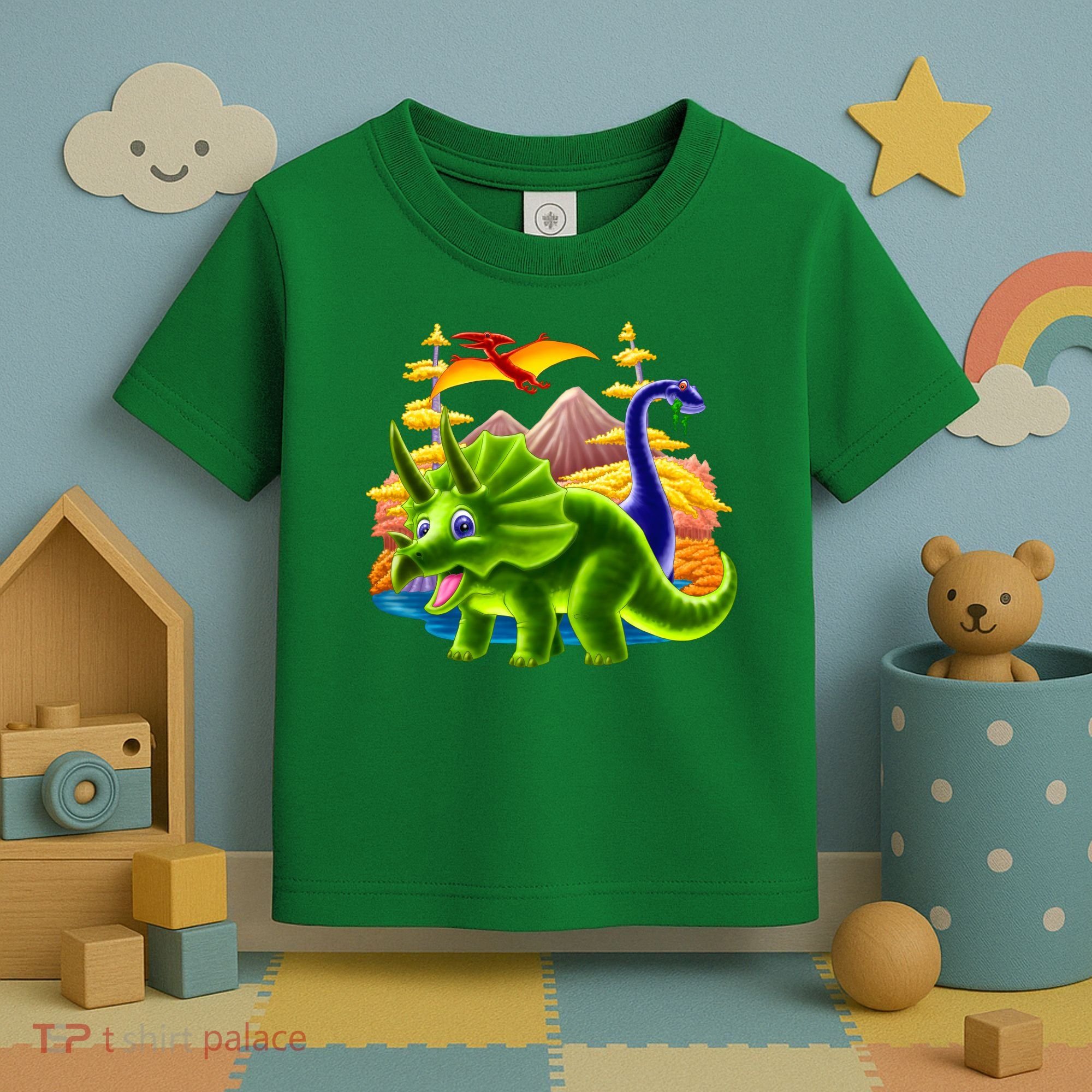 Triceratops & Others Toddler T-Shirt