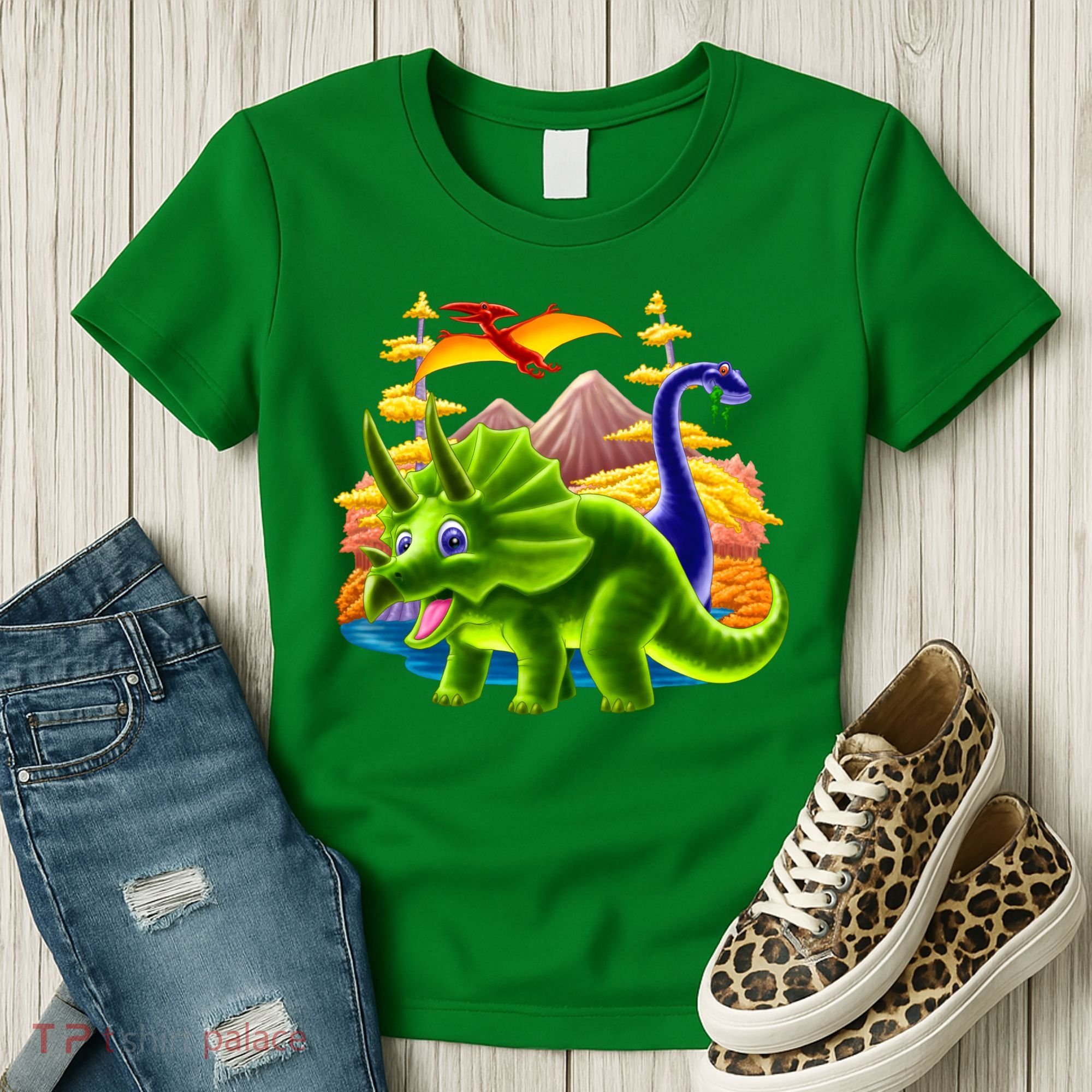 Triceratops & Others Women's T-Shirt