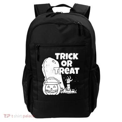 Trick Or Treat Halloween Spooky Graveyard Backpack