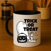 Trick Or Treat Halloween Spooky Graveyard Coffee Mug thumb 4
