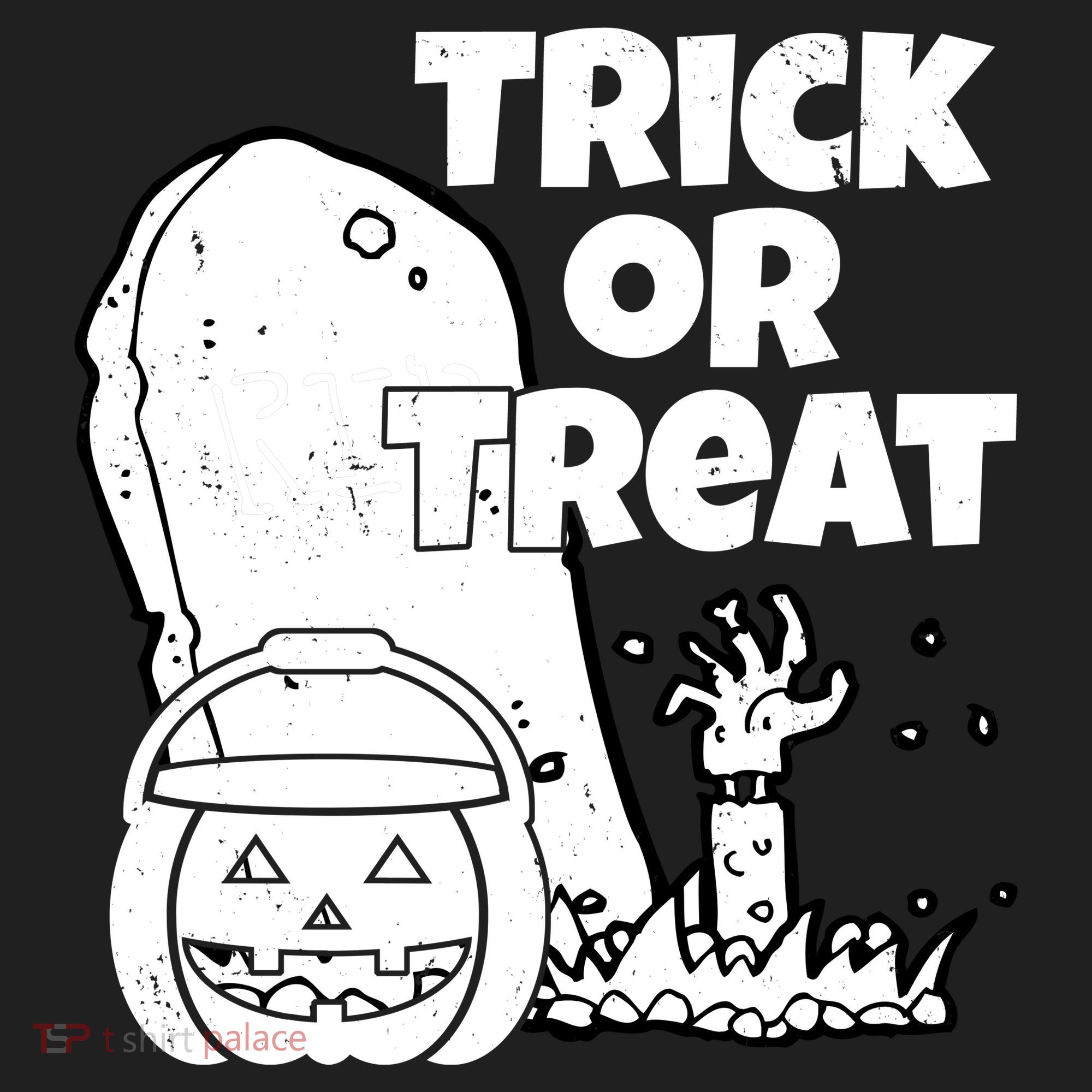Trick Or Treat Halloween Spooky Graveyard Beanie