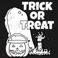 Trick Or Treat Halloween Spooky Graveyard Women's Hoodie thumb 2