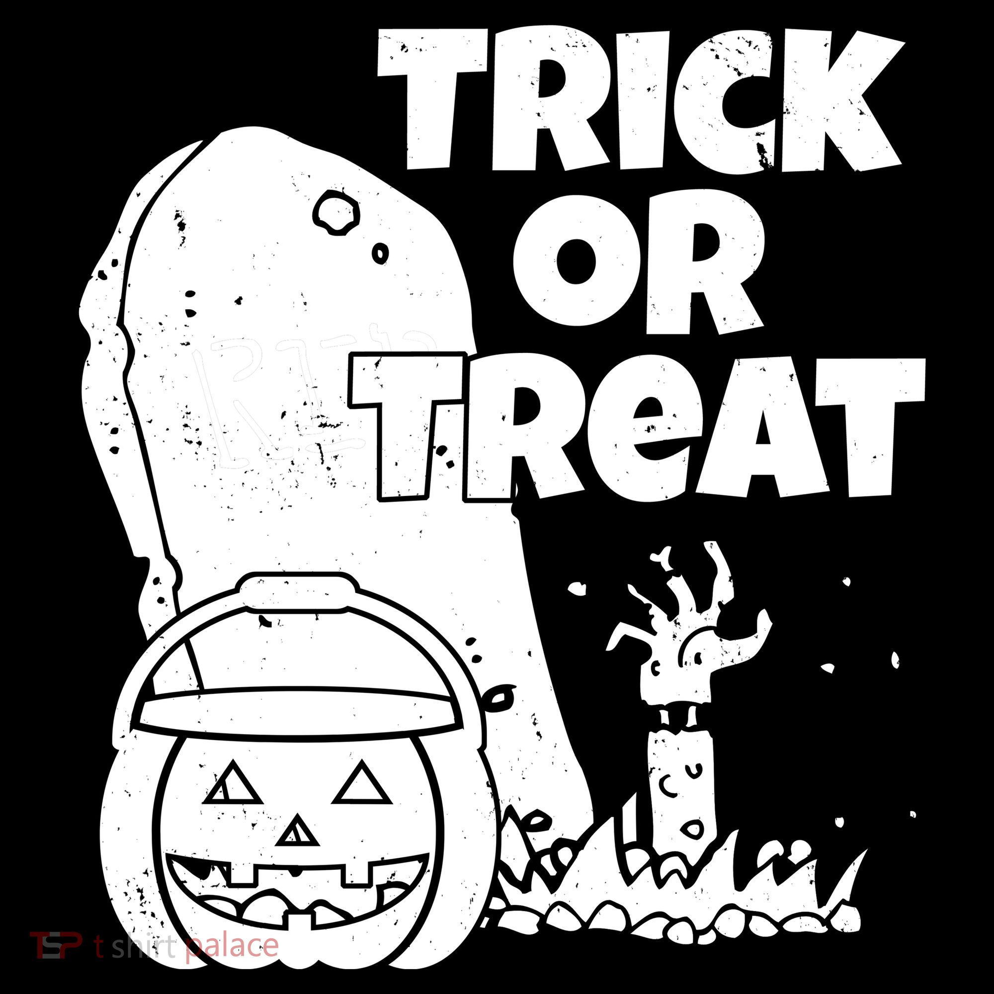 Trick Or Treat Halloween Spooky Graveyard Women's Hoodie