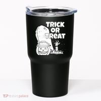 Trick Or Treat Halloween Spooky Graveyard Tumbler thumb 0