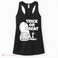 Trick Or Treat Halloween Spooky Graveyard Women's Tank Top thumb 0