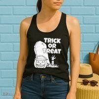 Trick Or Treat Halloween Spooky Graveyard Women's Tank Top thumb 2