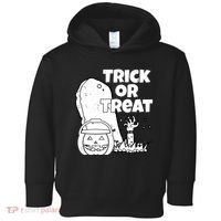 Trick Or Treat Halloween Spooky Graveyard Toddler Hoodie thumb 0