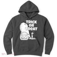 Trick Or Treat Halloween Spooky Graveyard Hoodie thumb 0