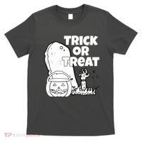 Trick Or Treat Halloween Spooky Graveyard T-Shirt thumb 0