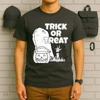 Trick Or Treat Halloween Spooky Graveyard T-Shirt thumb 6