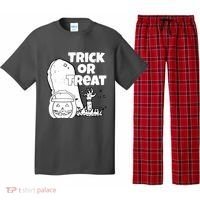 Trick Or Treat Halloween Spooky Graveyard Pajama Set thumb 0