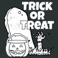 Trick Or Treat Halloween Spooky Graveyard Mousepad thumb 1