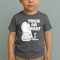 Trick Or Treat Halloween Spooky Graveyard Toddler T-Shirt thumb 2