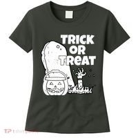 Trick Or Treat Halloween Spooky Graveyard Women's T-Shirt thumb 0