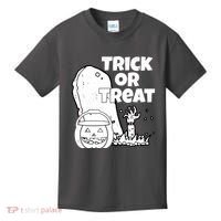 Trick Or Treat Halloween Spooky Graveyard Kids T-Shirt thumb 0
