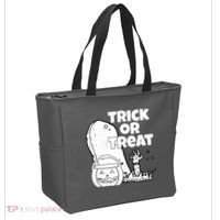 Trick Or Treat Halloween Spooky Graveyard Tote Bag thumb 2