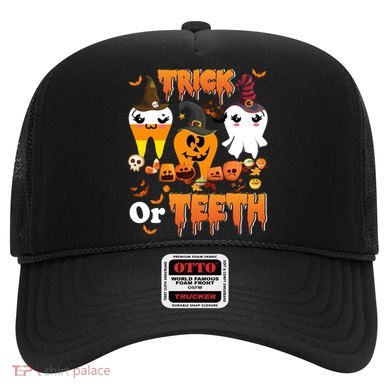 Trick Or Teeth Cute Witch Teeth Dental Dentist Halloween Gift Hat