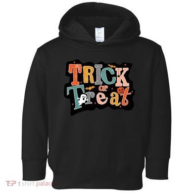 Trick Or Treat Halloween Spooky Gift Cute Toddler Hoodie