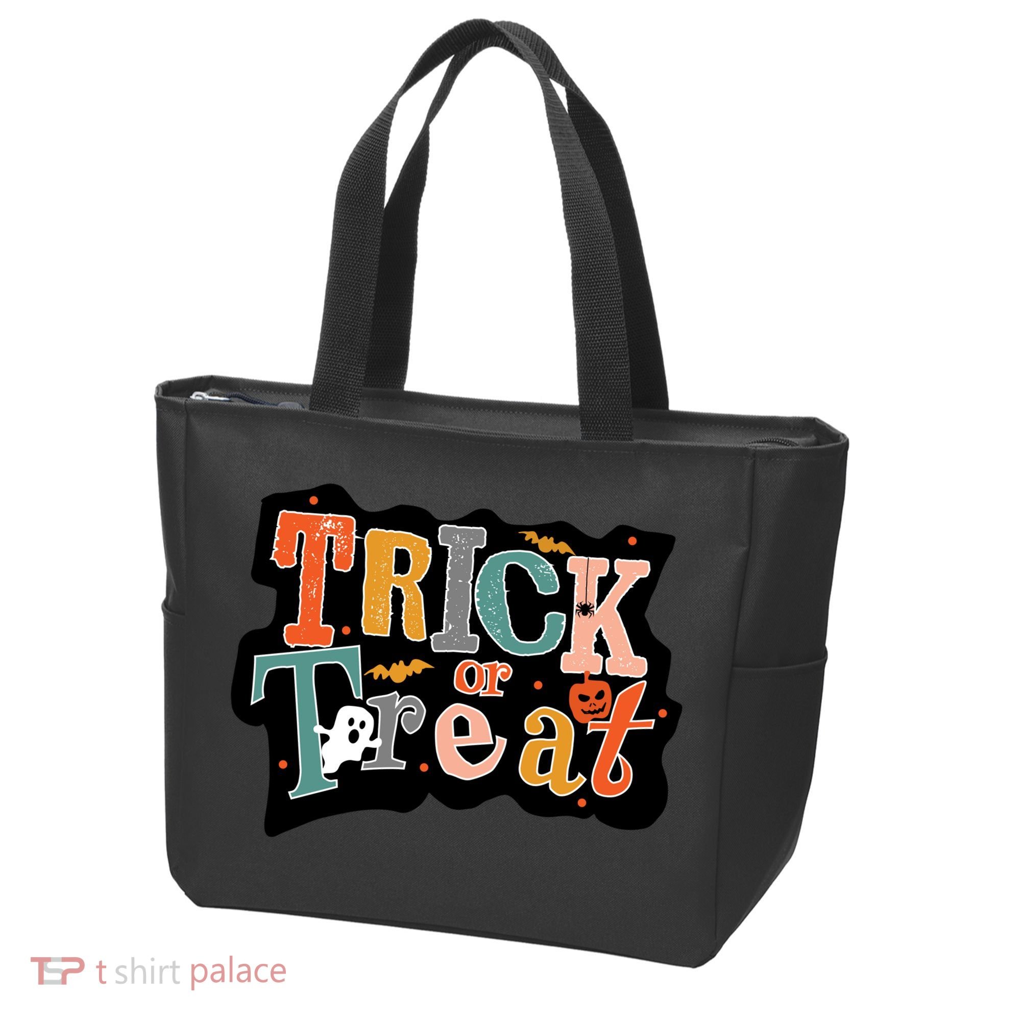 Trick Or Treat Halloween Spooky Gift Cute Tote Bag