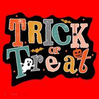 Trick Or Treat Halloween Spooky Gift Cute Santa Hat thumb 1