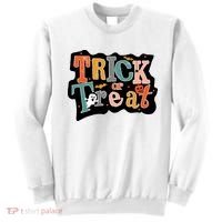 Trick Or Treat Halloween Spooky Gift Cute Sweatshirt thumb 0