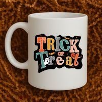 Trick Or Treat Halloween Spooky Gift Cute Coffee Mug thumb 2