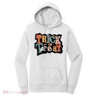 Trick Or Treat Halloween Spooky Gift Cute Women's Hoodie thumb 0