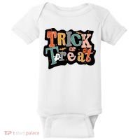 Trick Or Treat Halloween Spooky Gift Cute Baby Bodysuit thumb 0