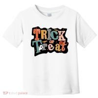 Trick Or Treat Halloween Spooky Gift Cute Toddler T-Shirt thumb 0