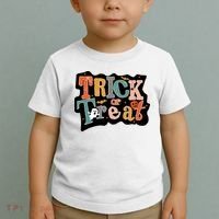 Trick Or Treat Halloween Spooky Gift Cute Toddler T-Shirt thumb 2
