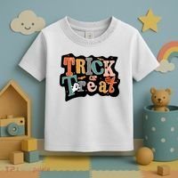 Trick Or Treat Halloween Spooky Gift Cute Toddler T-Shirt thumb 3