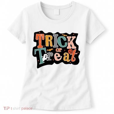 Trick Or Treat Halloween Spooky Gift Cute Women's T-Shirt