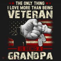 The Only Thing I Love More Than Being A Veteran Grandpa Sweatshirt thumb 3
